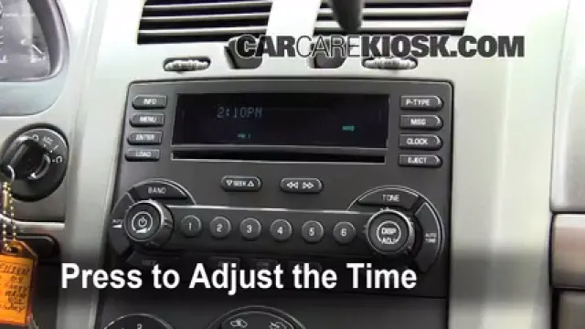 2004 Chevrolet Malibu LS 3.5L V6 Horloge Régler l'horloge